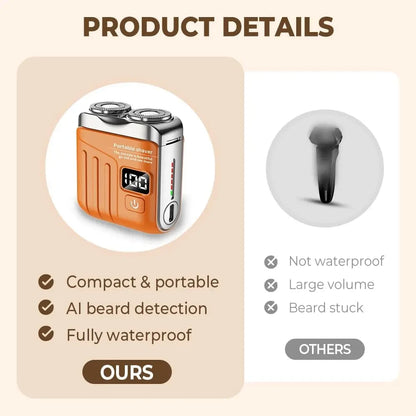 PORTABLE ELECTRIC SHAVER