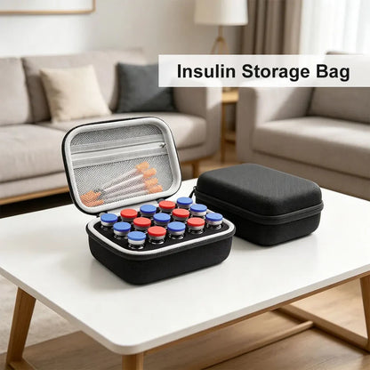Insulin Vial Storage Organizer