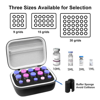 Insulin Vial Storage Organizer