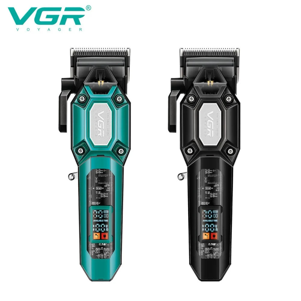 Transparent Electric Hair Clipper Set