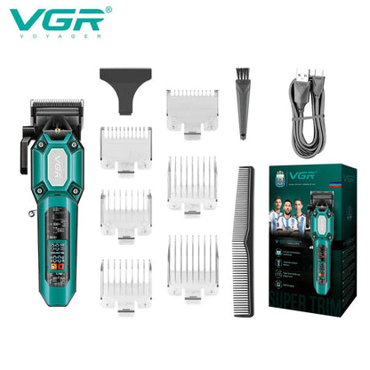 Transparent Electric Hair Clipper Set