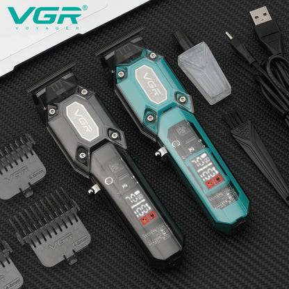 Transparent Electric Hair Clipper Set