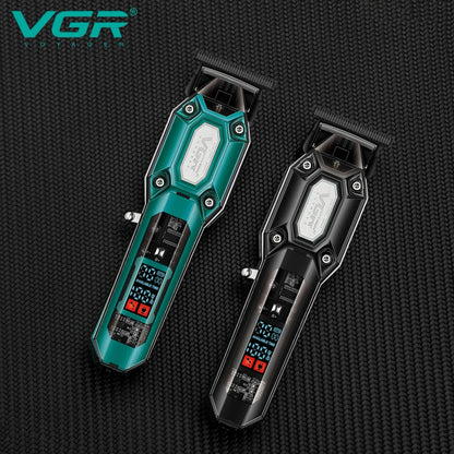 Transparent Electric Hair Clipper Set