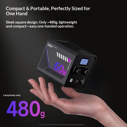 Portable RGB Handheld Video Light