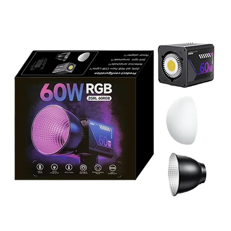 Portable RGB Handheld Video Light