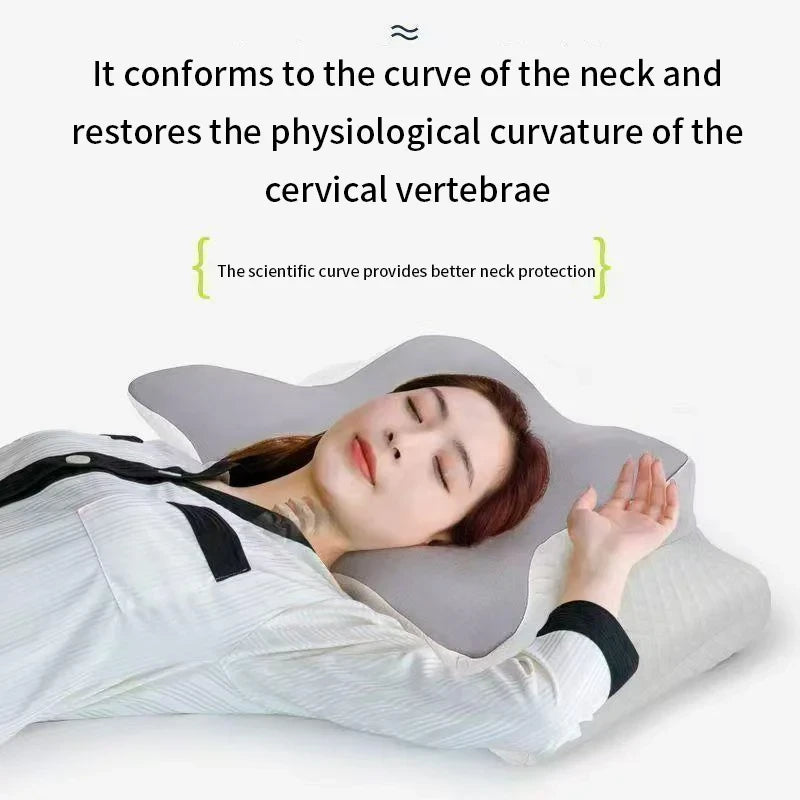 Ergonomic Butterfly Memory Foam Pillow