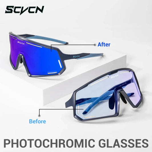 Photochromic Cycling Sports Sunglasses