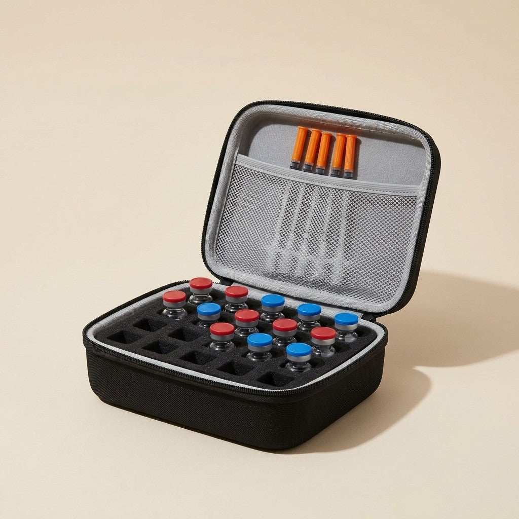 Insulin Vial Storage Organizer